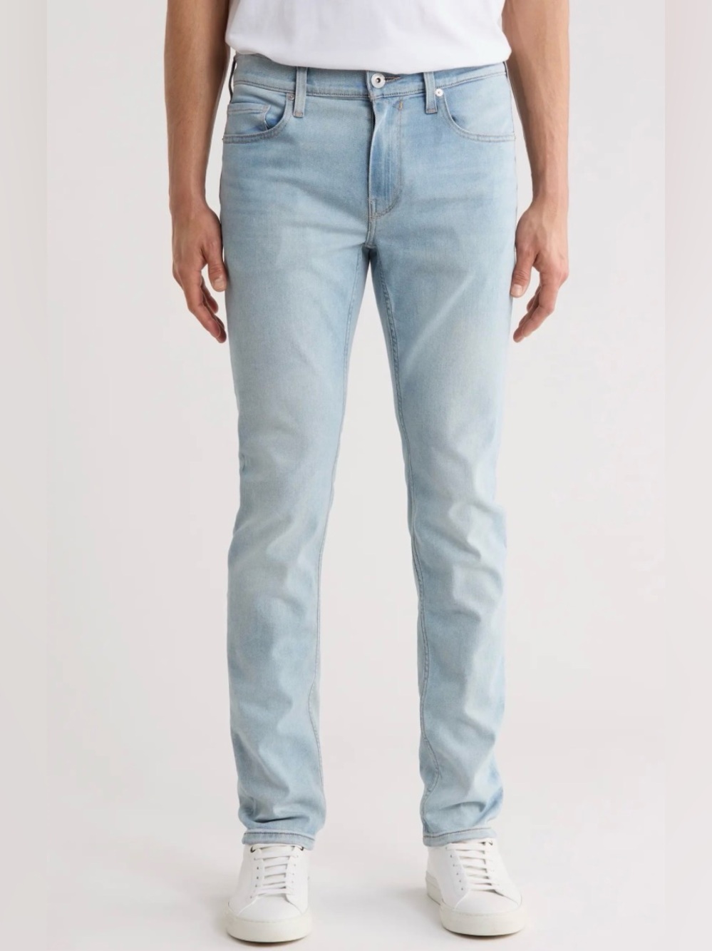 PAIGE + Khakis of Carmel Light Wash Men’s Jeans - 32